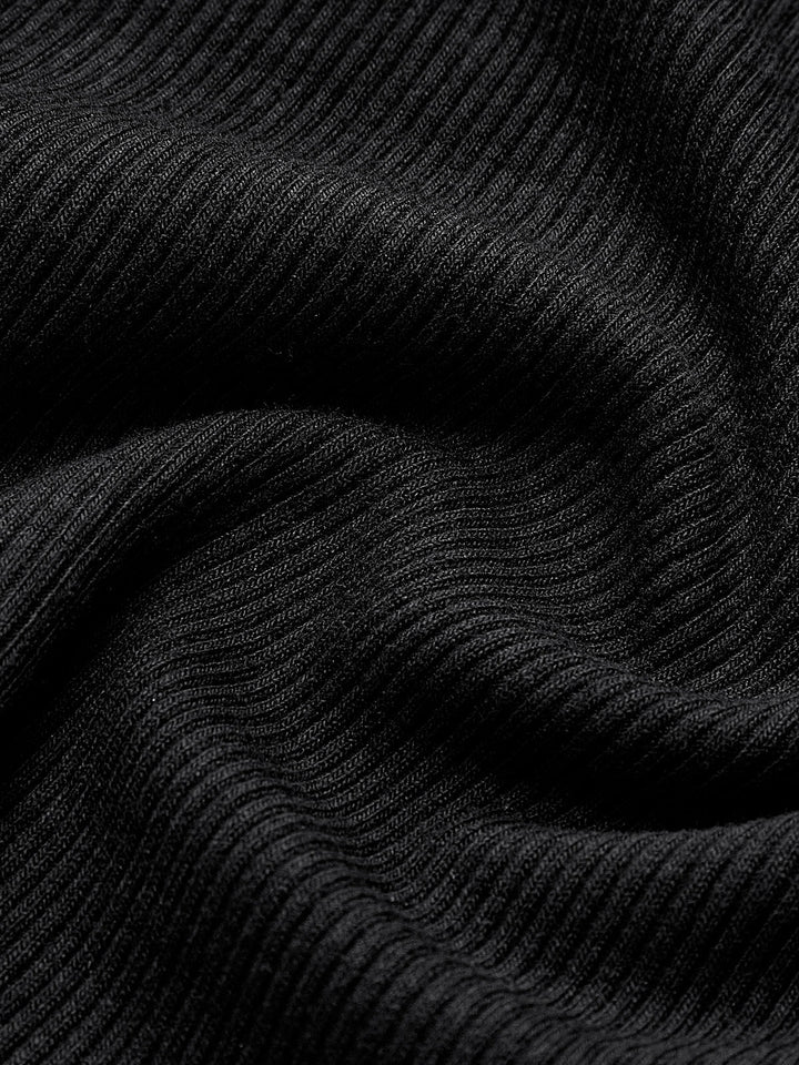 Contour Seam Ribbed Top